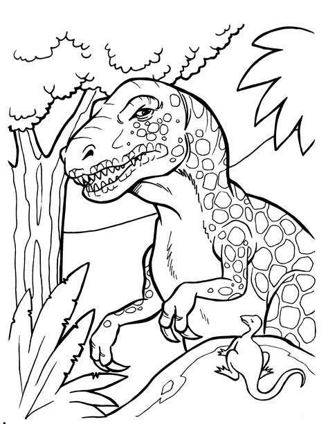 Dinosaur Coloring Pages T Rex