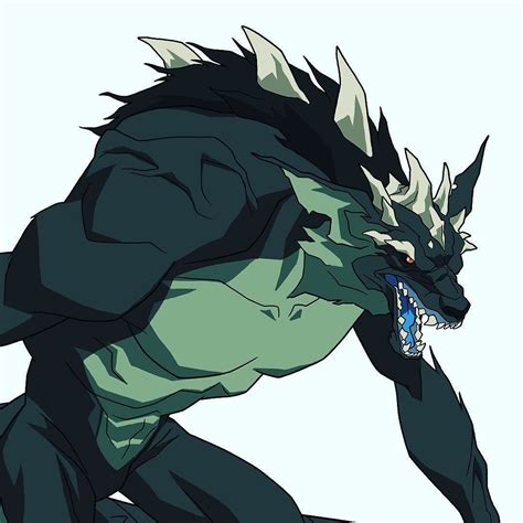 Beast Boy as a Demonic Werewolf from Justice League V Teen Titans # ...