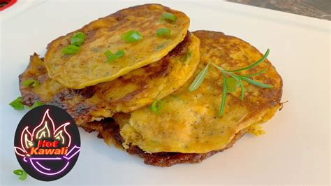 Tortang Kalabasa( Squash Fritters) with shredded cheese - YouTube