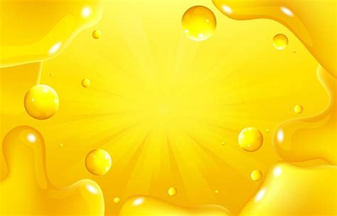 Shiny Yellow Liquid Shiny Background 2548719 Vector Art at Vecteezy