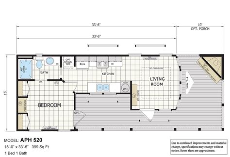 Park Model RV - APH 520 from Texas Built Mobile Homes, Schulenburg