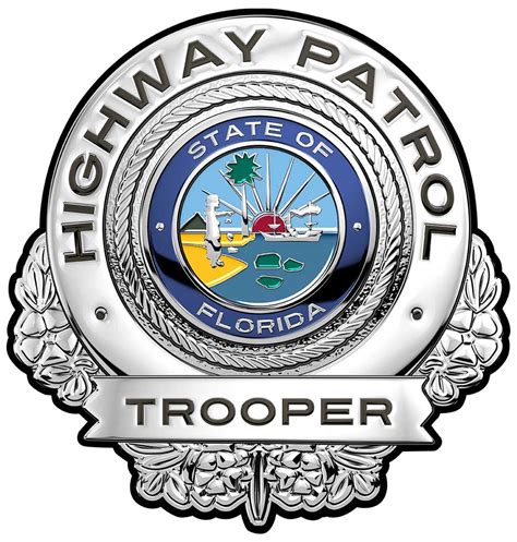 Florida Highway Patrol Trooper All Metal Sign 15 x 16" | North Bay Listings