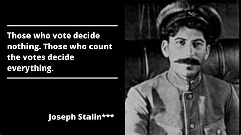 Joseph Stalin Quotes