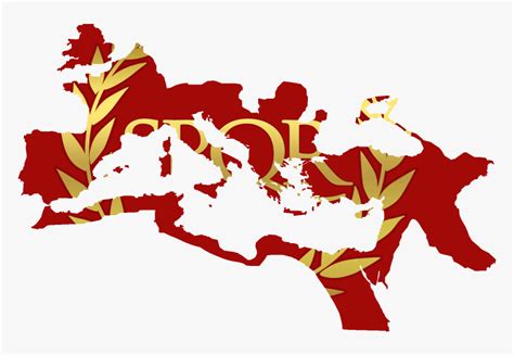 Flag Map Of The Roman Empire - Roman Empire Png, Transparent Png - kindpng