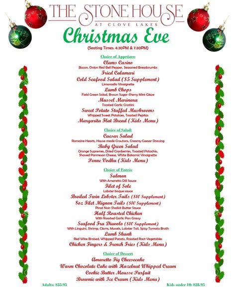 21 Best Christmas Eve Dinner Menu – Best Diet and Healthy Recipes Ever ...