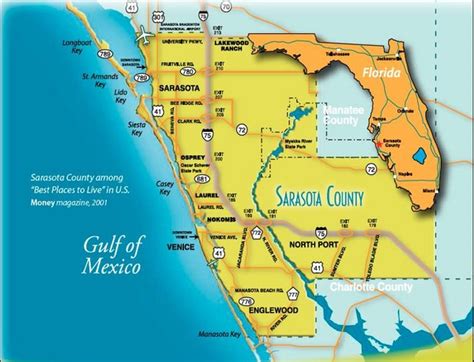 Sarasota Map - Belspur Florida • mappery