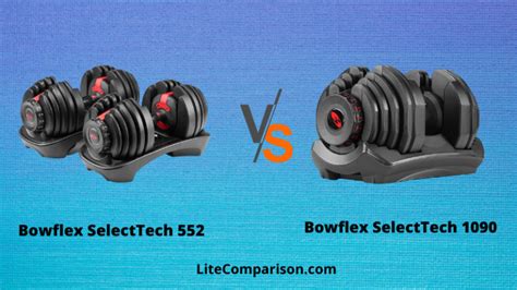 Bowflex SelectTech 552 vs 1090 - Best Adjustable Dumbbell...