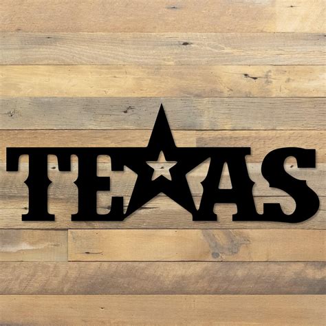 Texas Star Wall Art | Metal Decor & Home Accents | Made In The USA | K ...