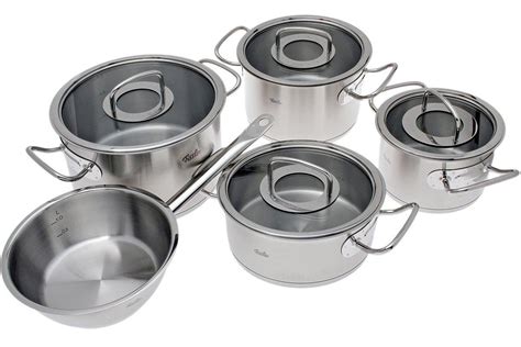 Fissler Original Profi Collection pan set 5 pieces, glass ...