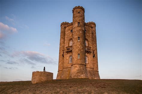 tower, nature, broadway tower worcestershire, the past, blue, travel ...