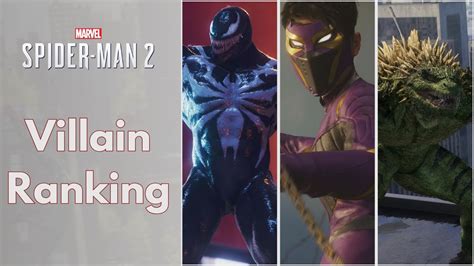 Ranking the Villains of Spider-Man 2 - YouTube