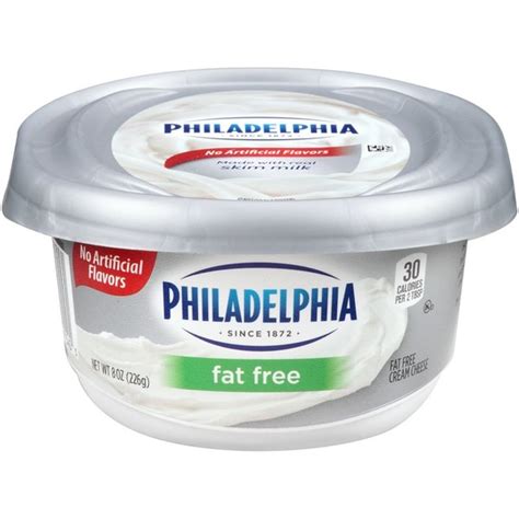 Kraft Philadelphia Fat Free Cream Cheese (8 oz) - Instacart