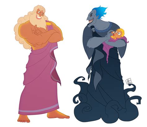 Zeus and Hades by khaamar on DeviantArt