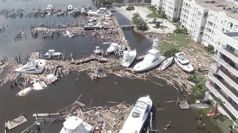 Drone video shows stounding view of Orange Beach devastation after ...