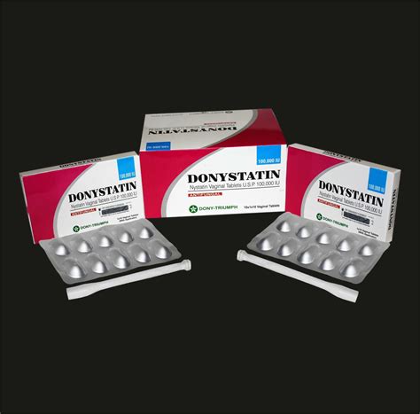 Donystatin Nystatin Vaginal Tablets, Packaging Type: Strip, 1x10, | ID ...