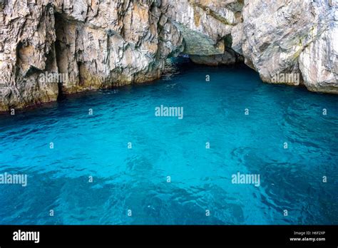 White Grotto Isle of Capri Italy Stock Photo - Alamy