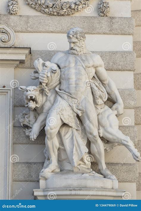 Hercules Statue - Vienna, Austria Royalty-Free Stock Image ...