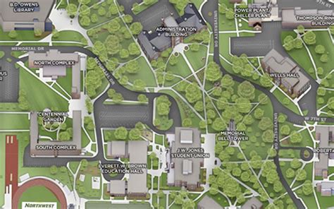 University Of Missouri Campus Map – Map Of The World