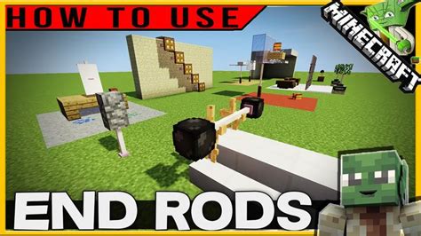 10 Secret Uses for End Rods in Minecraft | Minecraft, Minecraft ...