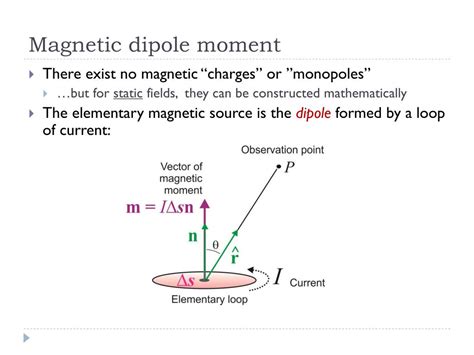 Magnetic Dipole Moment Units