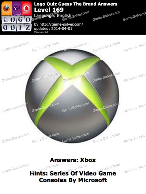 Logo Quiz Series Of Video Game Consoles By Microsoft • Game Solver