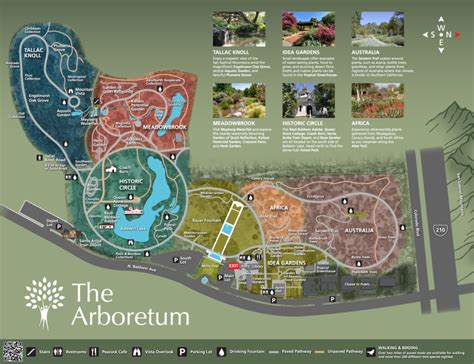 Garden Map - The Arboretum