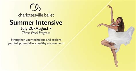 2020 Summer Intensive - Charlottesville Ballet