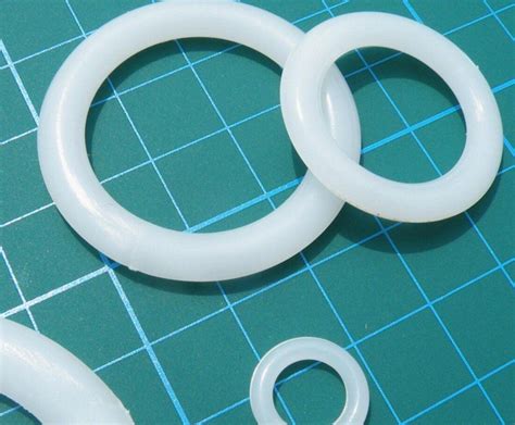 WellieSTR 210 Pieces 19mm Mini DIY Crochet Ring Plastic ring O plastic ...