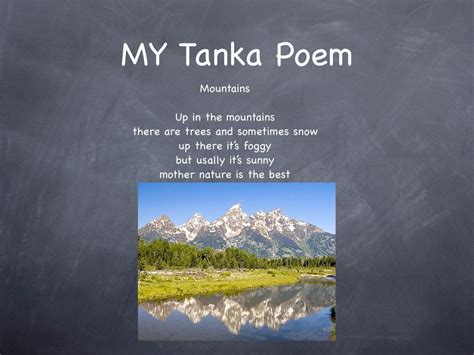 Tanka poems