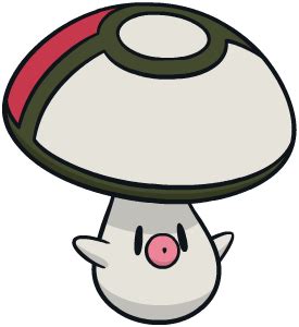 Foongus official artwork gallery | Pokémon Database