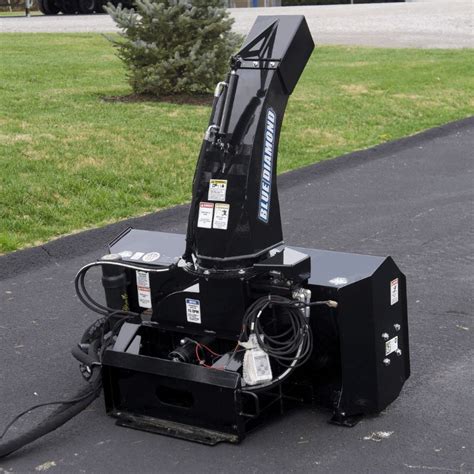 Mini Skid Steer Snow Blower | Blue Diamond - Skid Steers Direct