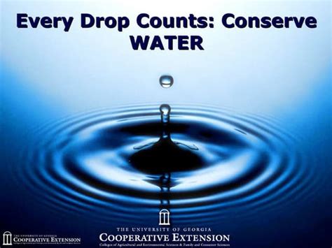 Water Conservation