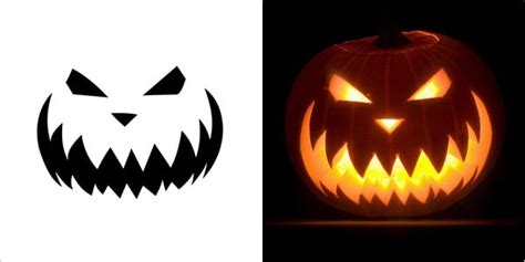 Super Scary Pumpkin Carving Stencils