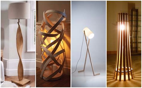 17 Delightful Wooden Floor Lamp Designs That Will Catch Your Eye