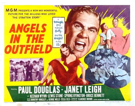 "Angels In The Outfield" movie poster, 1951. Most people are familiar ...