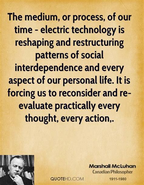 Marshall McLuhan Quotes | Insightful quotes, Quotes, Marshall mcluhan