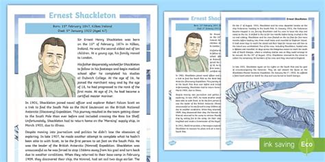 65 Top Ernest Shackleton Teaching Resources