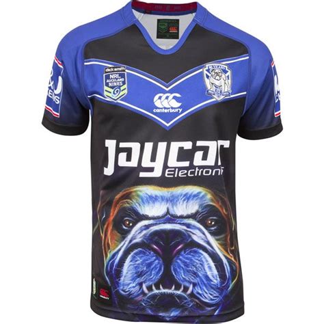 bulldogs | Nrl, Rugby jersey, Nrl bulldogs