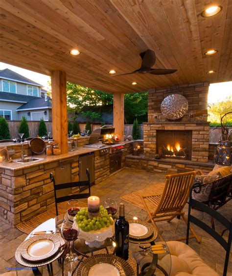 20+ Outdoor Kitchen And Patio Ideas - HMDCRTN