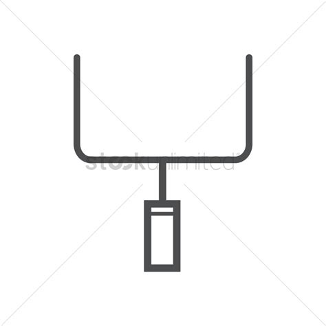 Football Goal Post Vector at GetDrawings | Free download