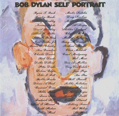 Self Portrait by Bob Dylan | Chronicles of Times