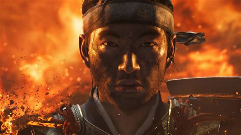 Download Jin Sakai Video Game Ghost Of Tsushima 4k Ultra HD Wallpaper