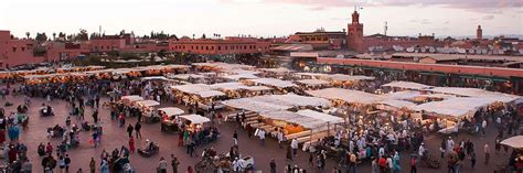 Jemaa el-Fnaa - The Main Square and Market Place of Marrakech