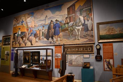 Fairfield Museum and History Center in Fairfield, Connecticut Editorial ...