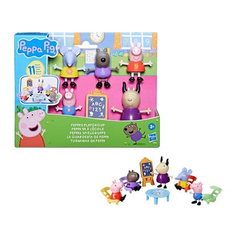 Jual Peppa Pig Peppa's Playgroup Characters Playset | Shopee Indonesia