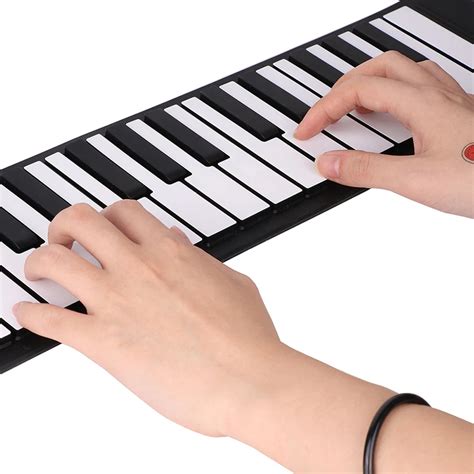 USA shipping Portable 61 Keys 129 Tones Digital Electronic Organ Roll ...