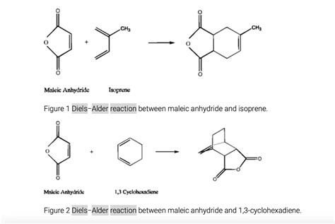 Solved CH3 CH3 Maleic Anhydride Isoprene Figure 1 | Chegg.com