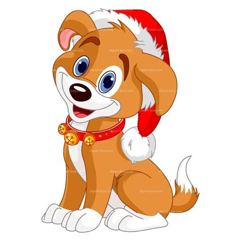 dog christmas clipart - Google Search | Natal animais, Animais bonitos ...