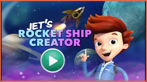 Ready Jet Go! Games | Jet's Rocket Ship Creator | PBS Kids - YouTube