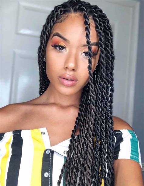 30 Box Braid Hairstyles Worth Trying In 2020 | ThriveNaija